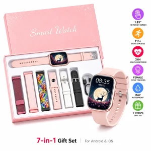 2026 Ladies Smartwatch with 115+ Sports Modes & Health Tracking