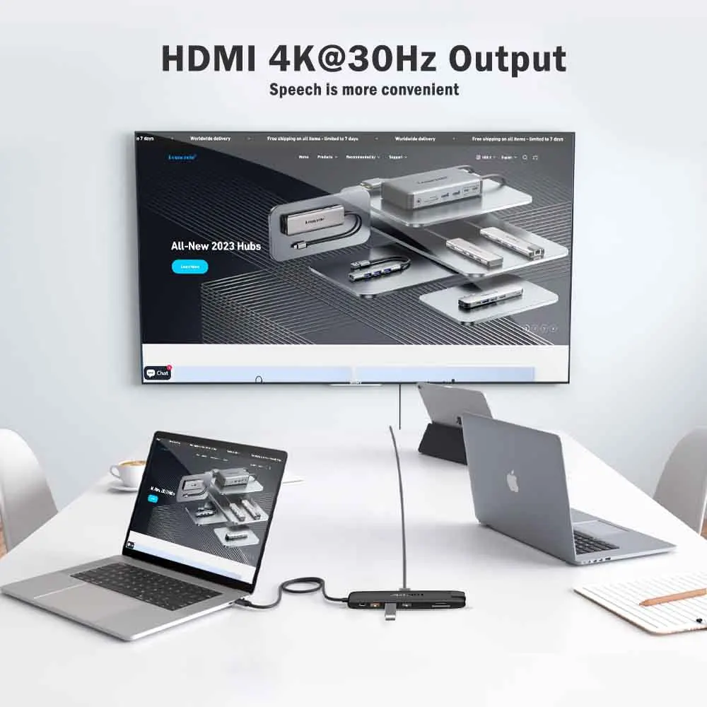 Lemorele 13-in-1 USB-C HDMI Hub - Image 5