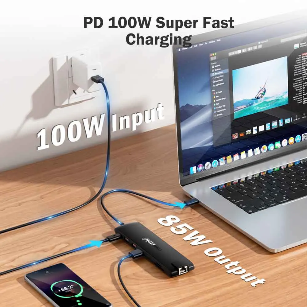 Lemorele 13-in-1 USB-C HDMI Hub - Image 2