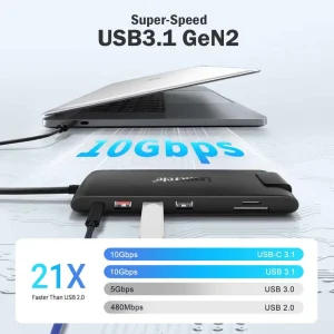 Lemorele 13-in-1 USB-C HDMI Hub - Thumbnail Image 3