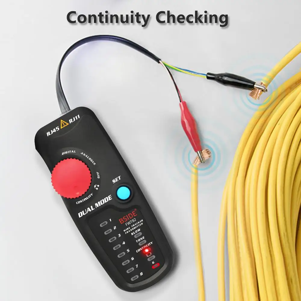 BSIDE Network Cable Tester & Wire Tracer - Image 5