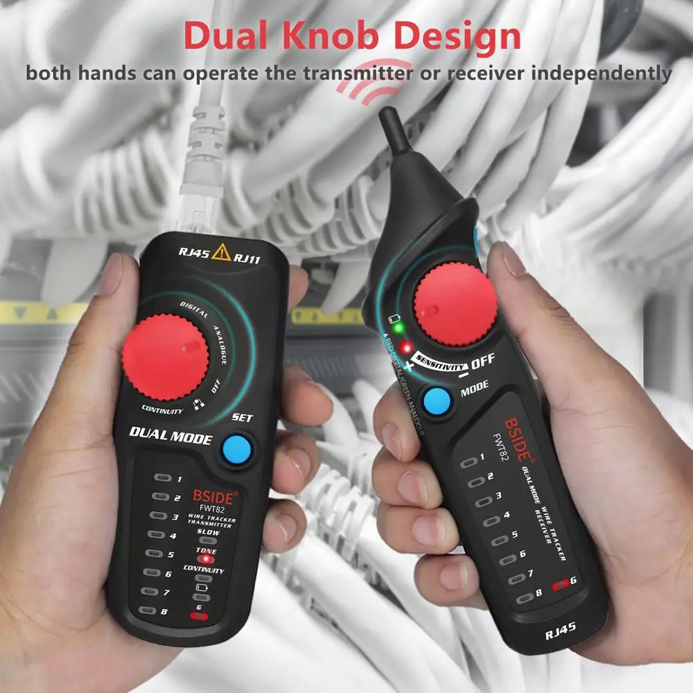 BSIDE Network Cable Tester & Wire Tracer - Image 2