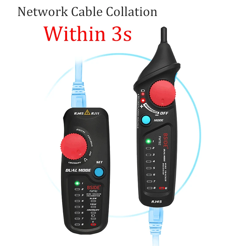 BSIDE Network Cable Tester & Wire Tracer - Image 4