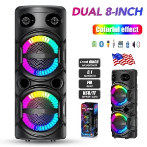 3000W Portable Bluetooth Party Karaoke Speaker - Thumbnail Image 5