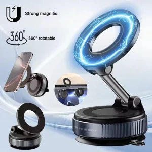 Magnetic Car Phone Holder with 360° Adjustment - Thumbnail Image 5