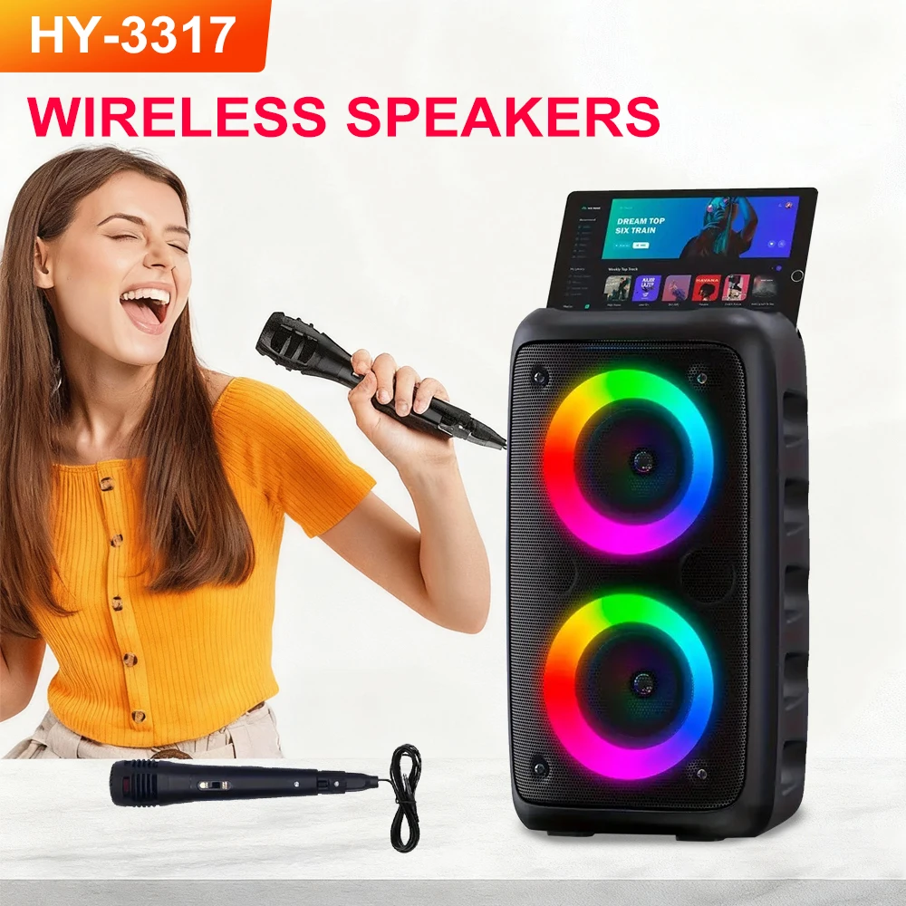 ZNLYRION HY-3317 10W Portable Karaoke Speaker - Image 3