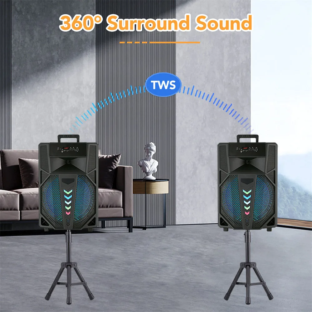 Portable Bluetooth Party Speaker System - Image 3