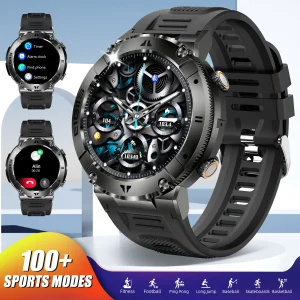 LaNikar Smartwatch with Calls, Fitness Tracking & Waterproofing