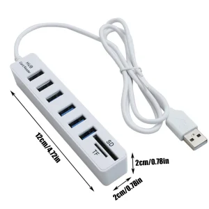 6-Port USB 2.0 High-Speed Extension Hub - Thumbnail Image 5
