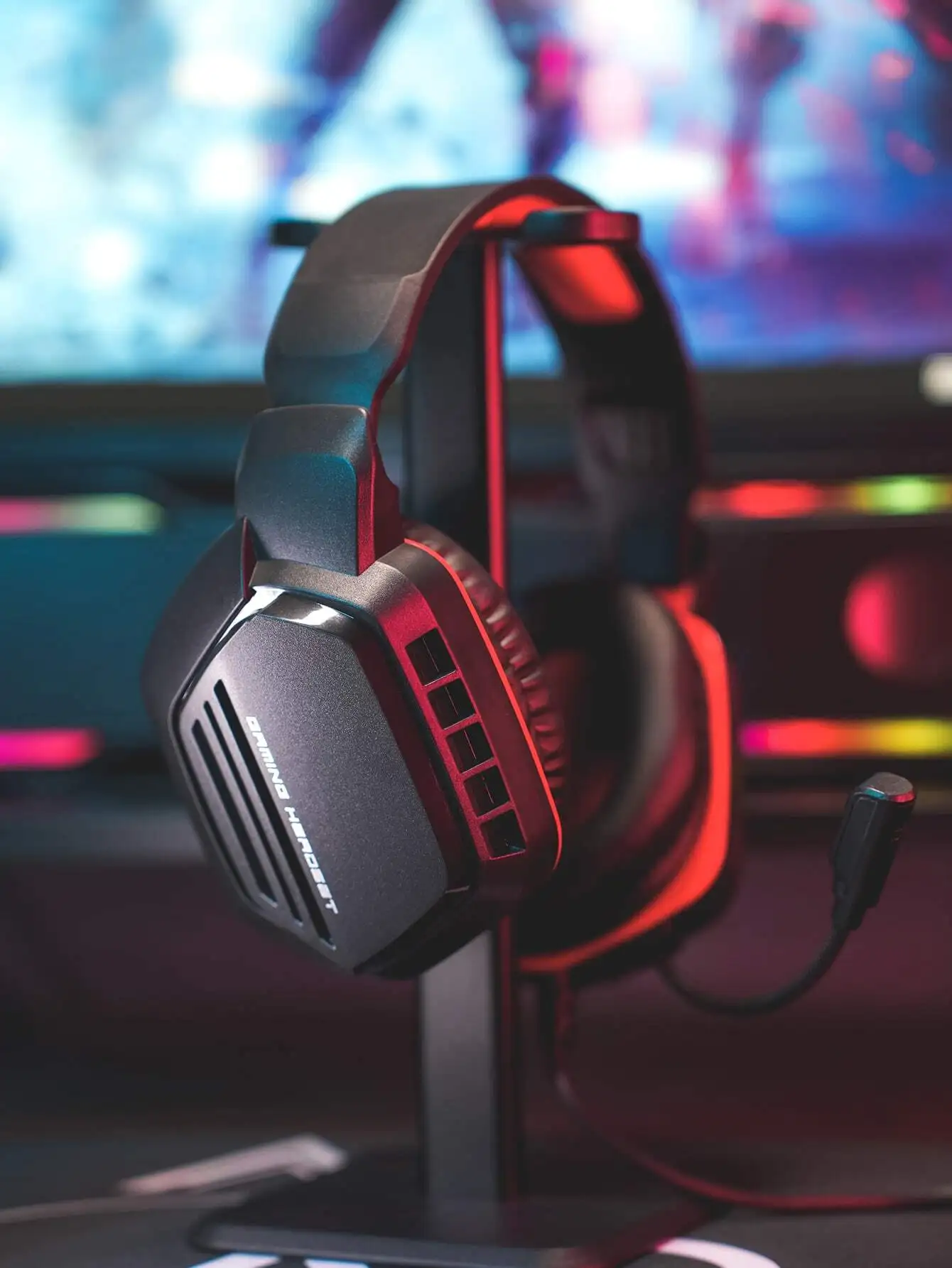 Ergonomic Wired Over-Ear Gaming Headset With Mic - Image 2