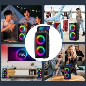 ZNLYRION HY-3317 10W Portable Karaoke Speaker - Thumbnail Image 4