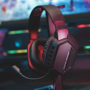 Ergonomic Wired Over-Ear Gaming Headset With Mic