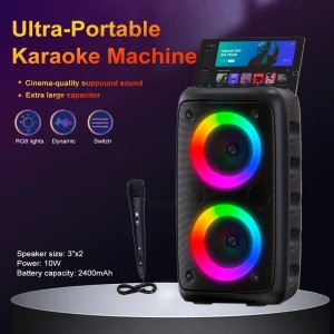 ZNLYRION HY-3317 10W Portable Karaoke Speaker