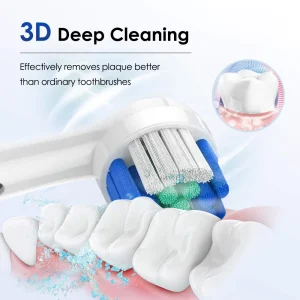 USB Rechargeable Waterproof Electric Toothbrush - Thumbnail Image 2