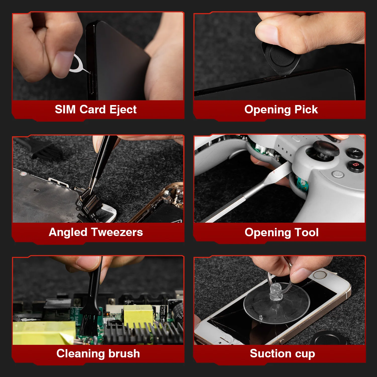 VMAN 138-in-1 Precision Electric Screwdriver Set - Image 5