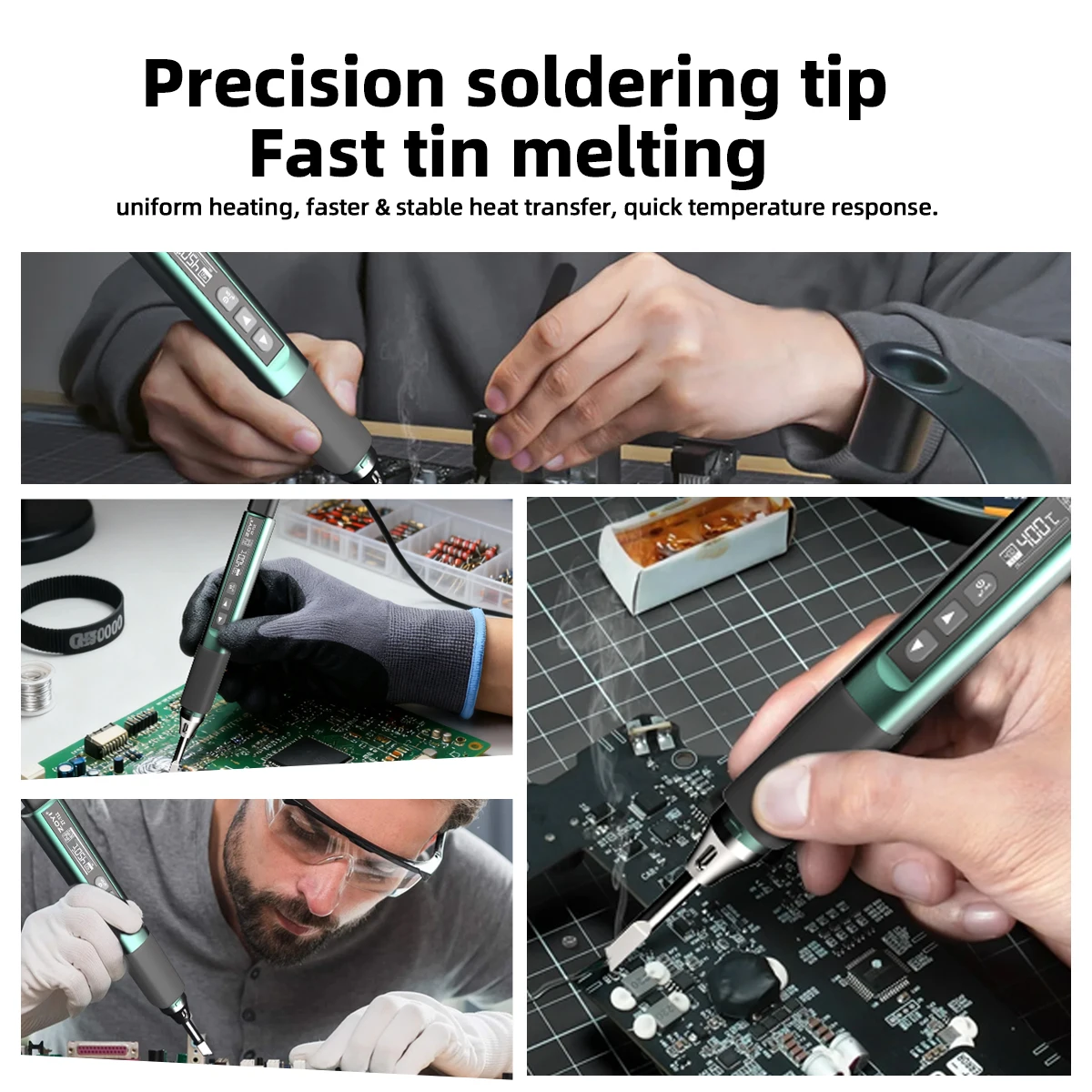 ZOYI ZT-T12 100W Smart Soldering Iron - Image 6