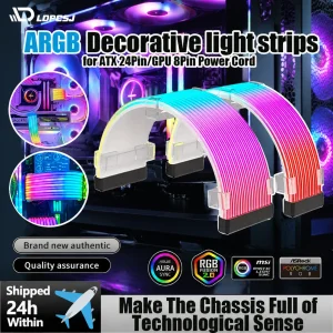 LDPCSJ ARGB Sync Cable for PC Gaming