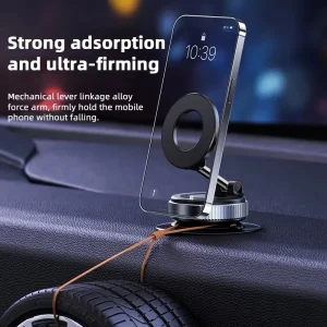 Magnetic Car Phone Holder with 360° Adjustment - Thumbnail Image 3