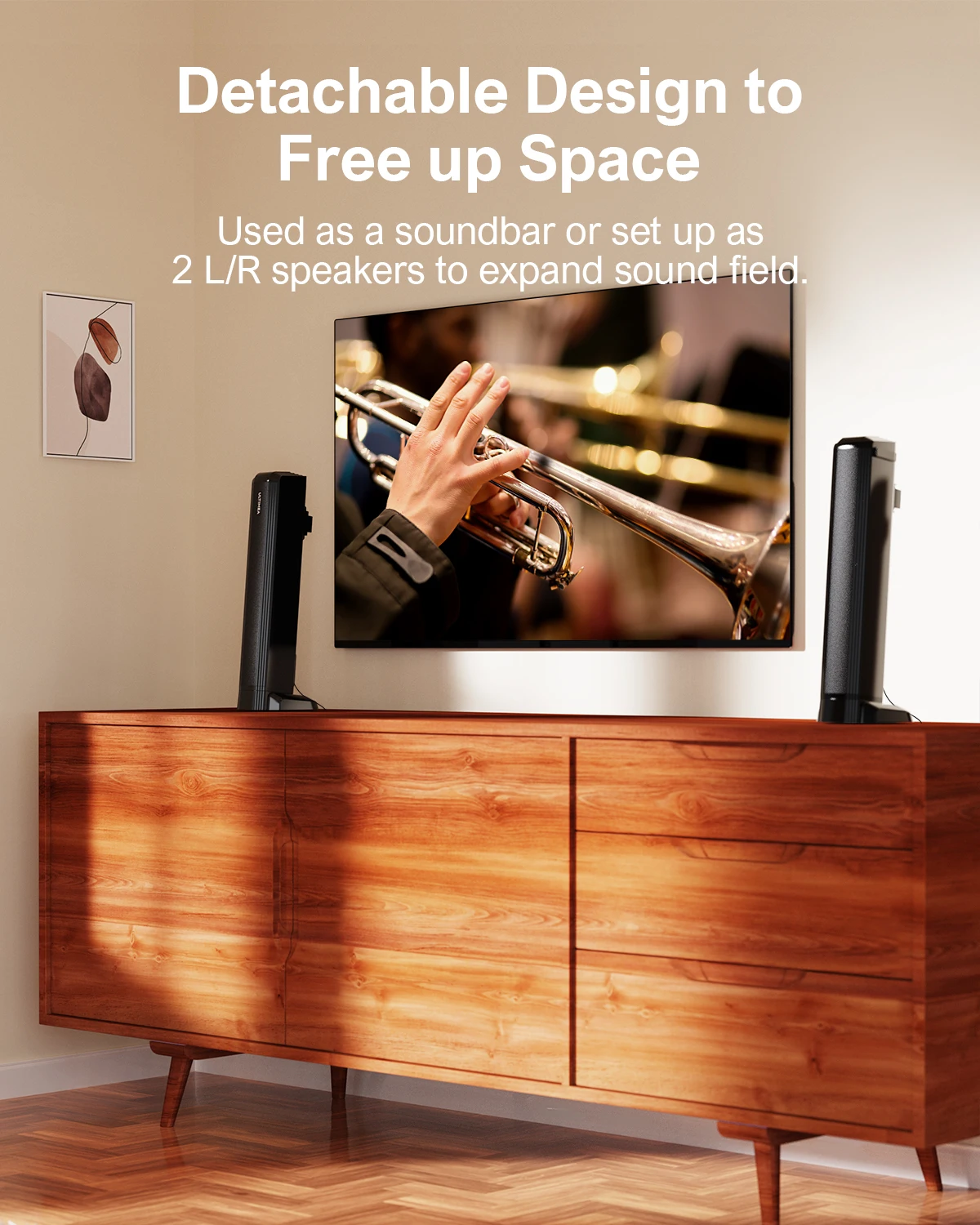 ULTIMEA Apollo S40 100W Detachable Soundbar - Image 3