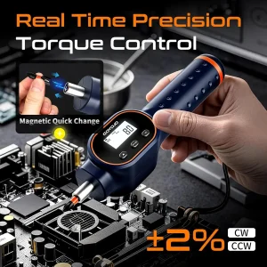 GOYOJO Digital Adjustable Torque Screwdriver Set - Thumbnail Image 3