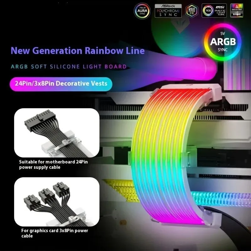 LDPCSJ ARGB Sync Cable for PC Gaming - Image 4