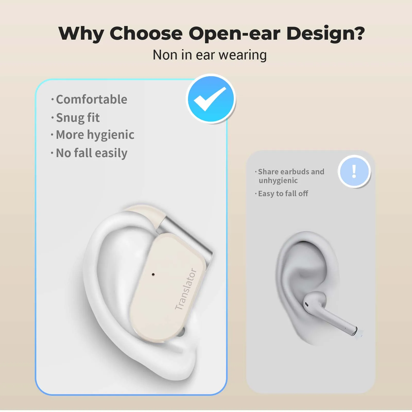 Wooask M9 Real-Time Translator Earbuds - Image 6