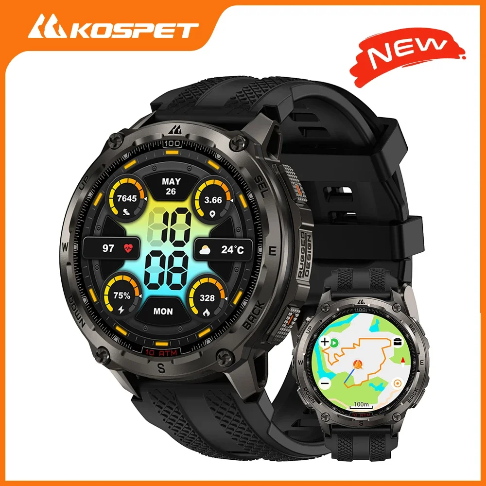 KOSPET Tank T4 GPS Waterproof Smartwatch - Image 1