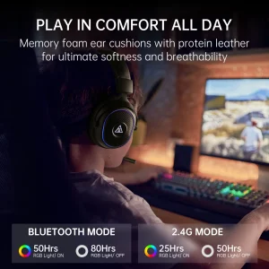 EKSA Mako BT Wireless Gaming Headset - Thumbnail Image 3