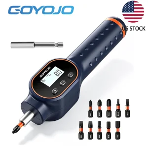 GOYOJO Digital Adjustable Torque Screwdriver Set