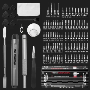 VMAN 138-in-1 Precision Electric Screwdriver Set - Thumbnail Image 4