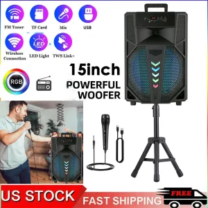 Portable Bluetooth Party Speaker System