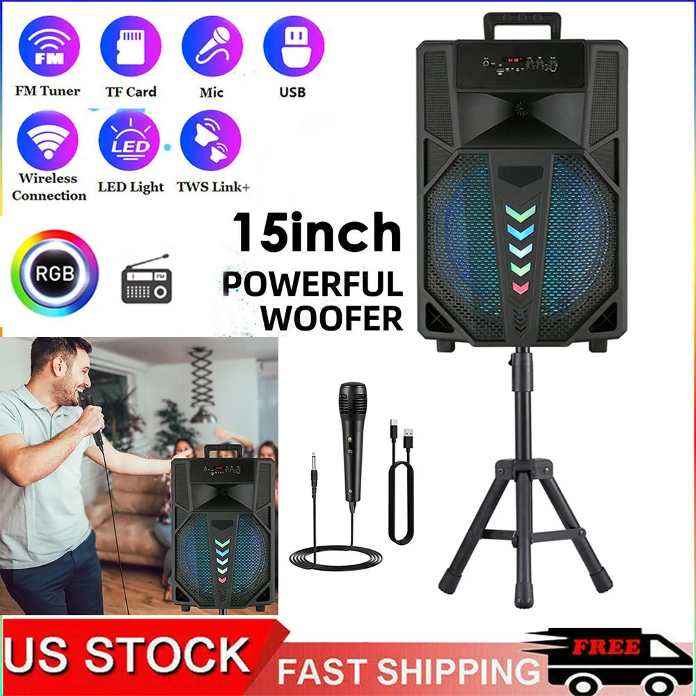 Portable Bluetooth Party Speaker System - Image 1