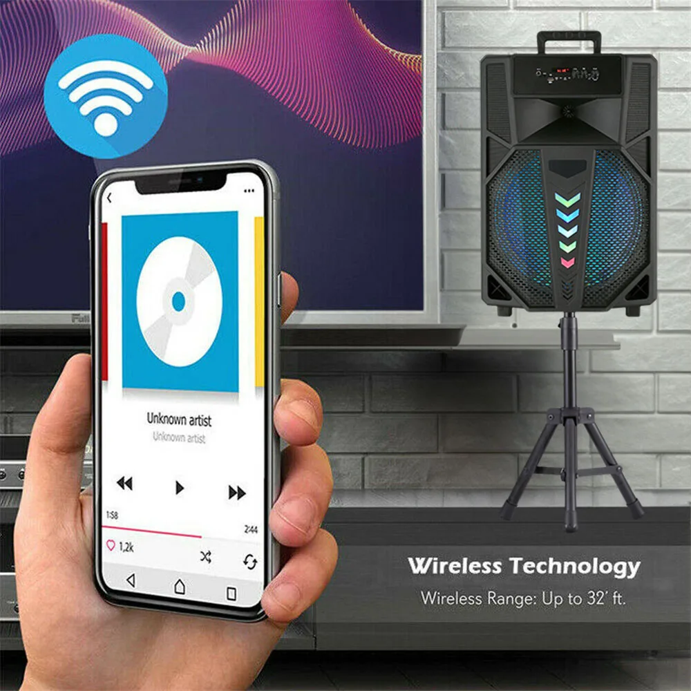 Portable Bluetooth Party Speaker System - Image 2