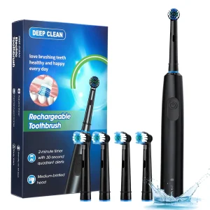 USB Rechargeable Waterproof Electric Toothbrush