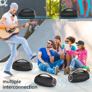 Zealot S97 80W Portable Bluetooth Speaker - Thumbnail Image 4