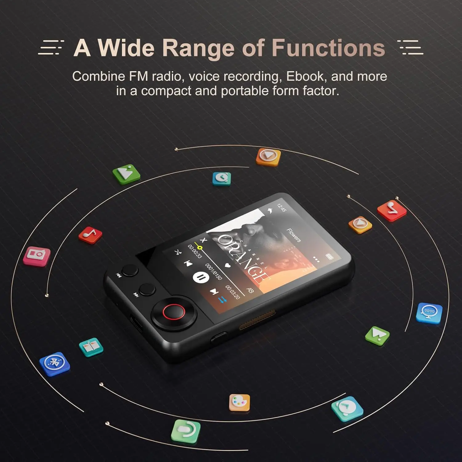 MECHEN 128GB Bluetooth 5.3 MP3 Player - Image 5