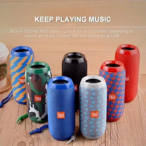 TG117 Portable Bluetooth Speaker with FM Radio - Thumbnail Image 5