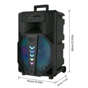 Portable Bluetooth Party Speaker System - Thumbnail Image 5