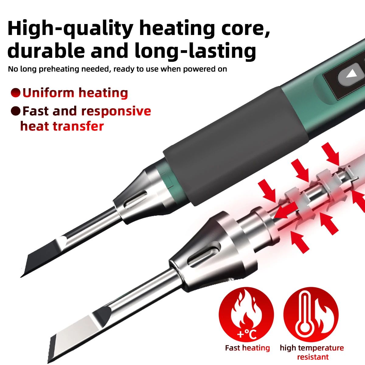 ZOYI ZT-T12 100W Smart Soldering Iron - Image 4