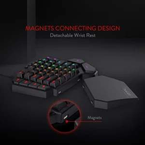 Redragon K585 RGB One-Handed Mechanical Keyboard - Thumbnail Image 6