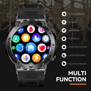 LaNikar Smartwatch with Calls, Fitness Tracking & Waterproofing - Thumbnail Image 5