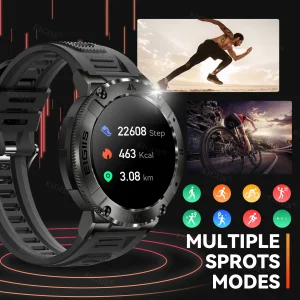 LaNikar Smartwatch with Calls, Fitness Tracking & Waterproofing - Thumbnail Image 4