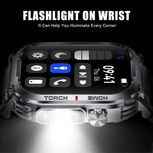 EIGIIS Smartwatch Men 3ATM Waterproof Sports Tracker - Thumbnail Image 3