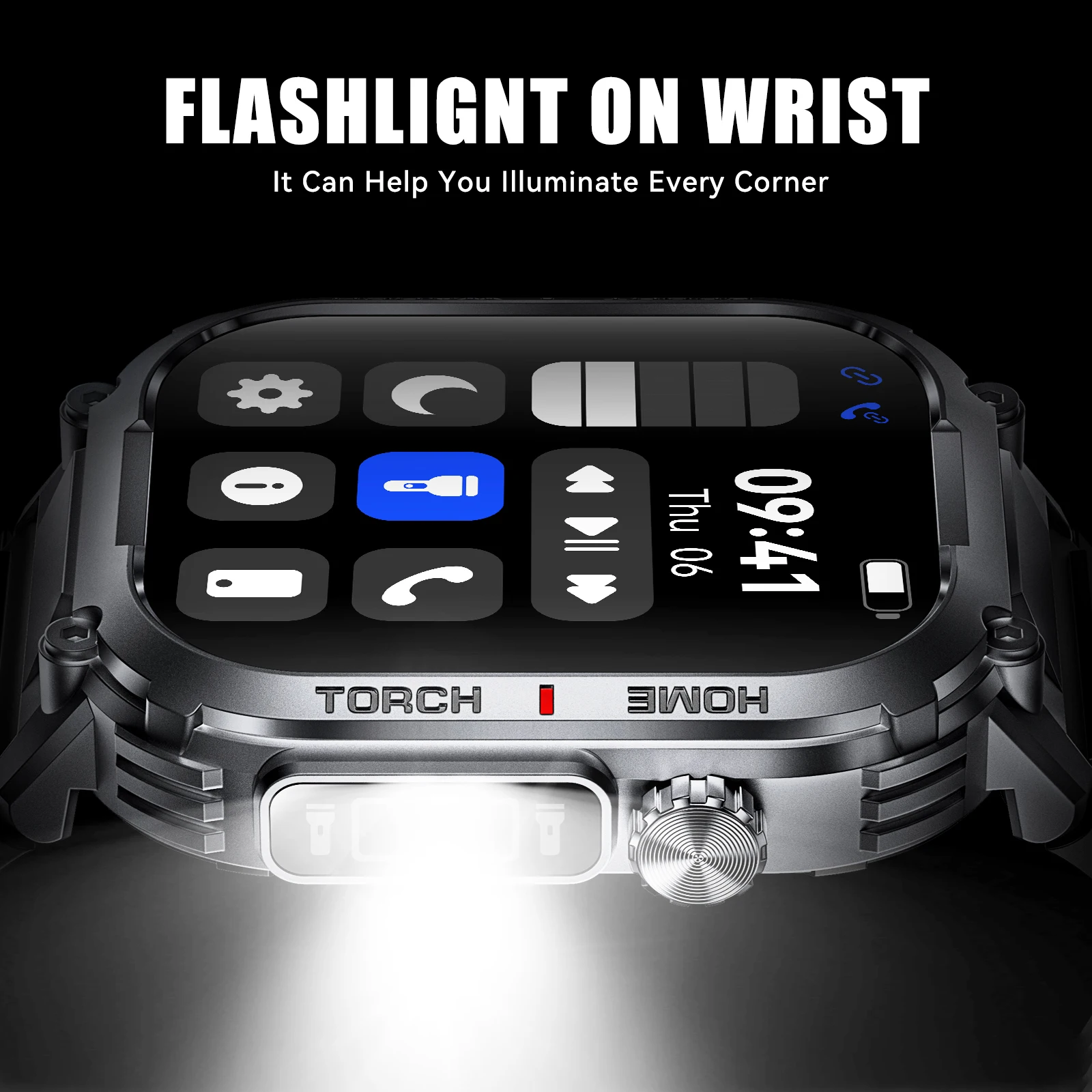 EIGIIS Smartwatch Men 3ATM Waterproof Sports Tracker - Image 3