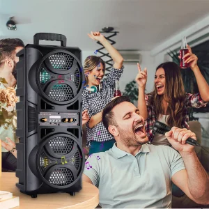 3000W Portable Bluetooth Party Karaoke Speaker - Thumbnail Image 4