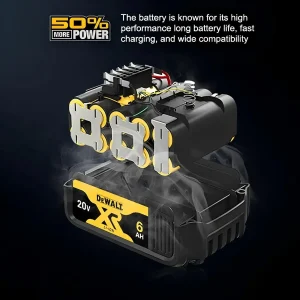 DeWalt 20V 6.0Ah MAX Replacement Battery - Thumbnail Image 4