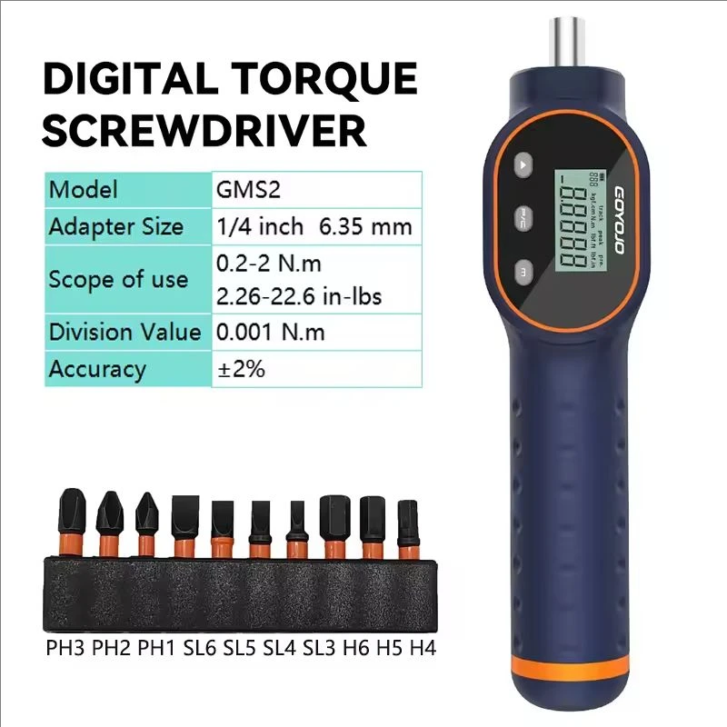 GOYOJO Digital Adjustable Torque Screwdriver Set - Image 6